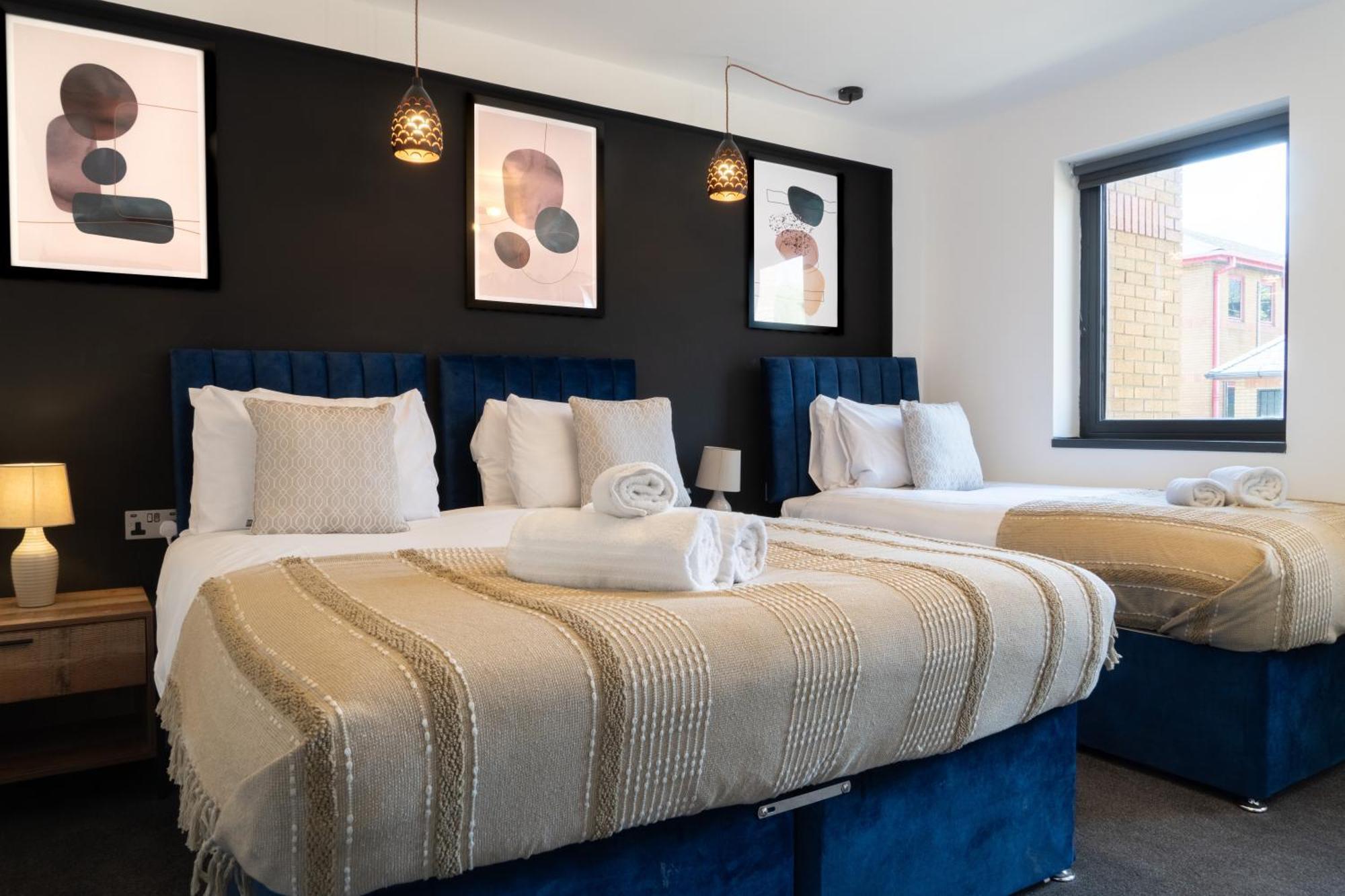 Newark House Premium Apartments With Sofa Beds - Wifi - Free Parking - Perfect For Contractors! Peterborough Exterior photo